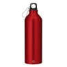 Botella de Aluminio Roja con Mosquetón – Personalizada para Regalos Corporativos