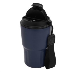 Mug Térmico Metálico con Tapa y Correa – Personalizado para Regalos Corporativos