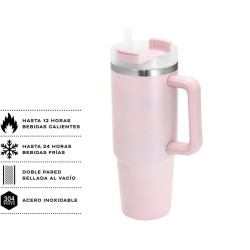 Mugs con Asa, Tapa y Bombilla – Personalizados en Varios Colores para Regalos Corporativos