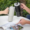 Mugs con Asa, Tapa y Bombilla – Personalizados en Varios Colores para Regalos Corporativos