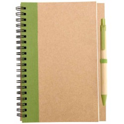 Cuaderno corporativo Ecológico 1/2 Oficio | Regalos Corporativos