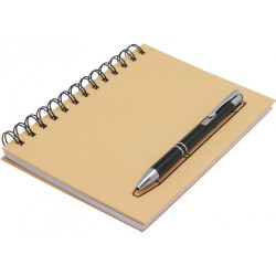 LIBRETA PERSONALIZADA CON LAPIZ METALICO | REGALOS CORPORATIVOS