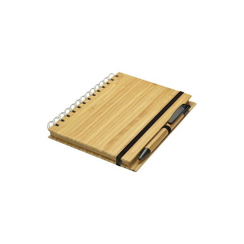 Cuaderno Corporativo de Bamboo | Regalos corporativos Promocional.cl