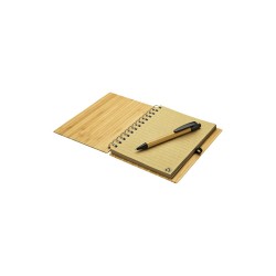 Cuaderno Corporativo de Bamboo | Regalos corporativos Promocional.cl