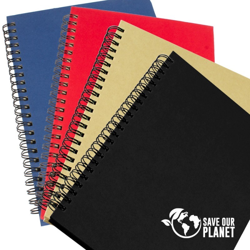 Cuaderno Ecológico tapa dura para empresas | Regalos Corporativos y Publicitarios