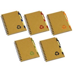 Cuaderno ecológico Santiago | Tapa Dura con tu logo