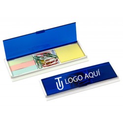 SET ESCRITORIO CLIP Y ADHESIVOS | REGALOS PROMOCIONALES CHILE
