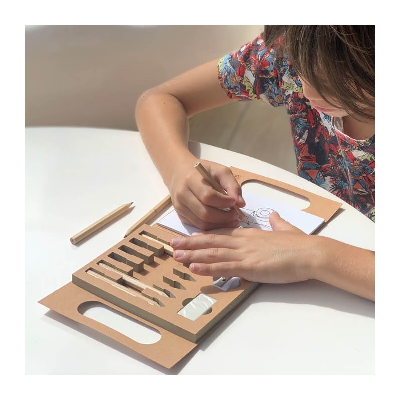 SET DE DIBUJO PERSONALZIADO | TU MARCA TU LOGO