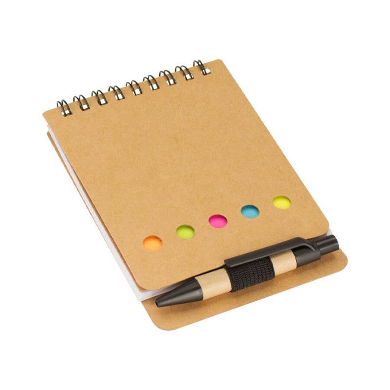 MEMO CORPORATIVO CON BOLIGRAFO | REGALOS CORPORATIVOS